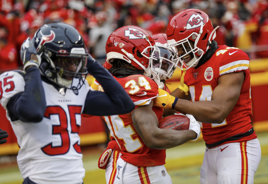The Chiefs playing the Texans (photo courtesy of the NFL).