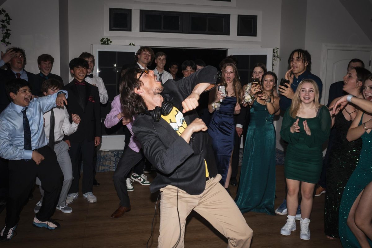 DJ Jon at one of his school dance events