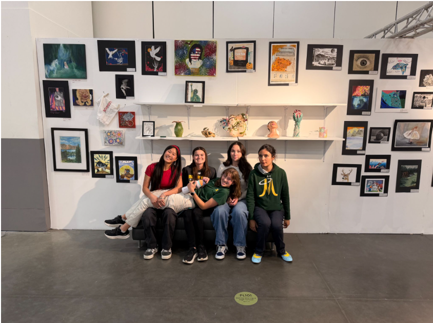 Manogue Students Display Beautiful Works of Art at the Reno Convention Center.